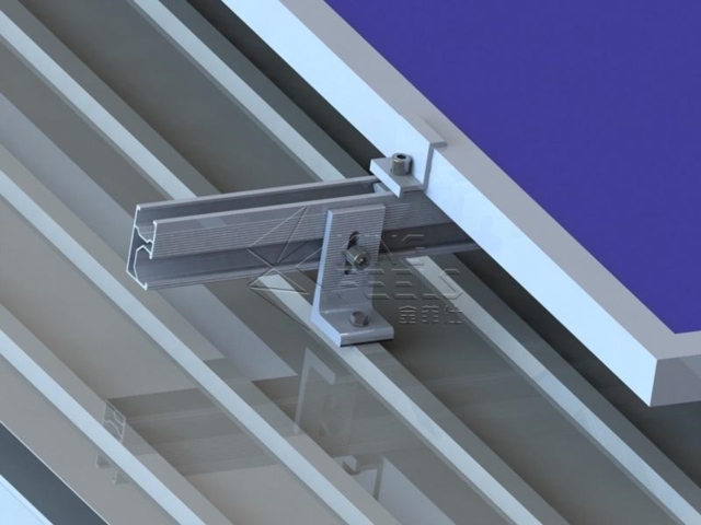 جبل رف سقف اللوحة الشمسية