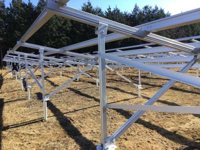 Ground Mount Solar Shelves