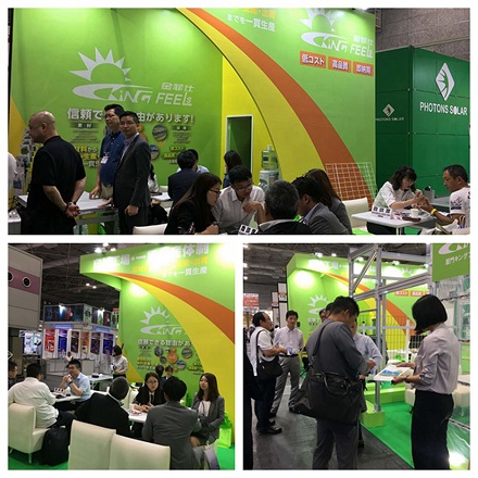 مراجعة: معرض شيامن كينغفيلز (أغسطس إلى سبتمبر) الدولي للخلايا الكهروضوئية: اليابان، البرازيل، المكسيك، فيتنام