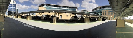 تم الانتهاء من تركيب نظام مرآب 280KW في دبي